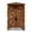 Brown, variant on Giantex Corner Storage Cabinet, 2-Door Sideboard Organizer, Space-Saving Corner Shelf, Brown