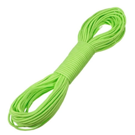 

31M /100ft 550lb Mil Type III 7 Strand Cores Parachute Cord Lanyard Rope (Green)