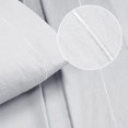 thumbnail image 2 of czcpp-Queen Sheet Set - Cotton Rich Bedding Sets Queen, 4 Piece Deep Pocket Queen Sheet - Ultra Soft, Wrinkle Resistant, Quick Dry, Easy Care Queen Sheets - Light Grey, 2 of 4