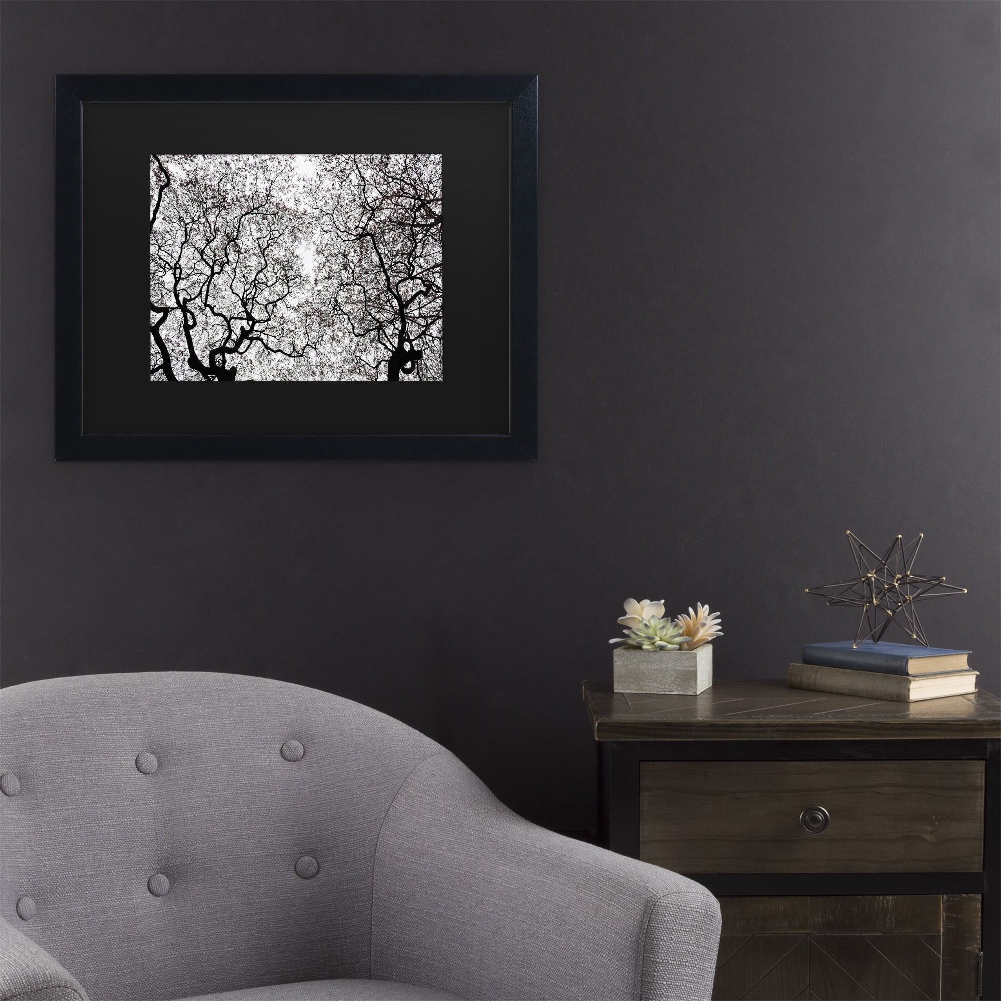 Trademark Fine Art 'Japanese Maple Spring Abstract' Canvas Art by Kurt Shaffer