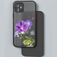 thumbnail image 1 of Funda de teléfono para iPhone 11, 12, 13, 14 Pro Max, 8, 7 Plus, SE 2020, 13Mini, flores, Mandala, Sexy, Floral, suave, parachoques, cubierta trasera mate Fivean unisex, 1 of 2