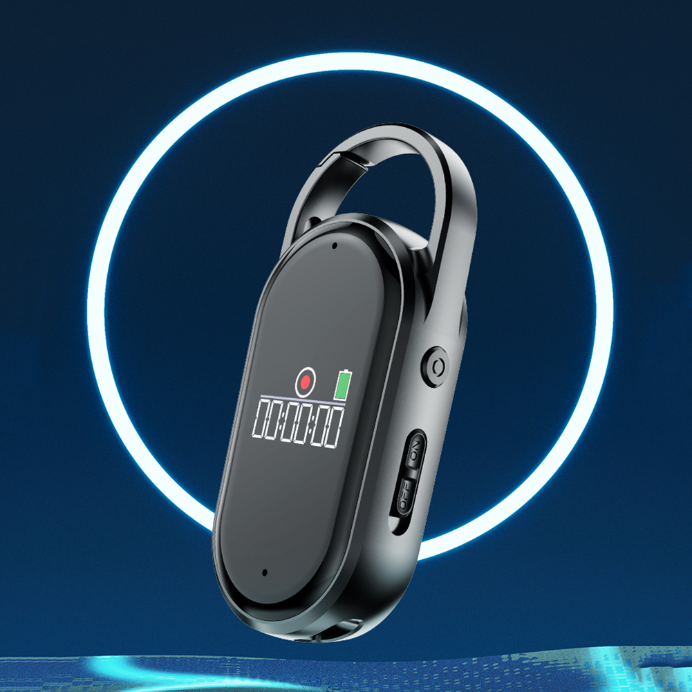 HUISZJ Small Recorder, Noise Reduce Small Digital Audio Recorder with Noise Reduction, Professional Digital Voice Recorder Recording Device for Lectures Meeting Class Interview