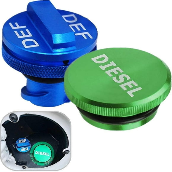 Automotive Retrofit Fuel Caps Oil Caps Automotive Magnetic Diesel Fuel Caps And Def Caps - 2pcs