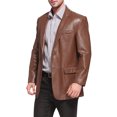 thumbnail image 3 of BGSD Men's Richard Classic Leather Blazer Lambskin Sport Coat Jacket (Regular, Big & Tall and Short), 3 of 5