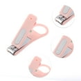 thumbnail image 3 of Unique Bargains 1 Pc Cartoon Pattern Nail Clippers Toenail Clippers 3.15"x0.98" Pink, 3 of 7