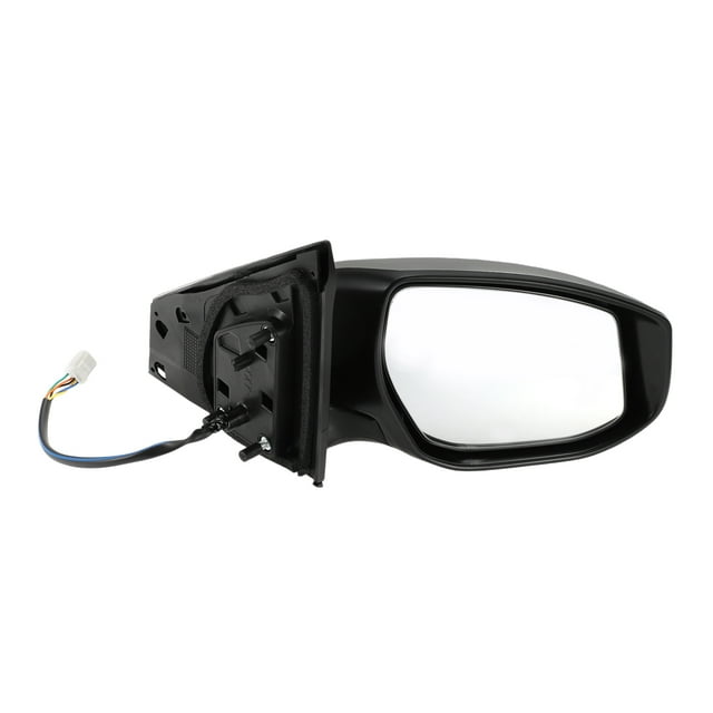 Reemplazo de espejo de puerta derecho Unique Bargains para NISSAN SENTRA 16-19 Plegado manual Negro