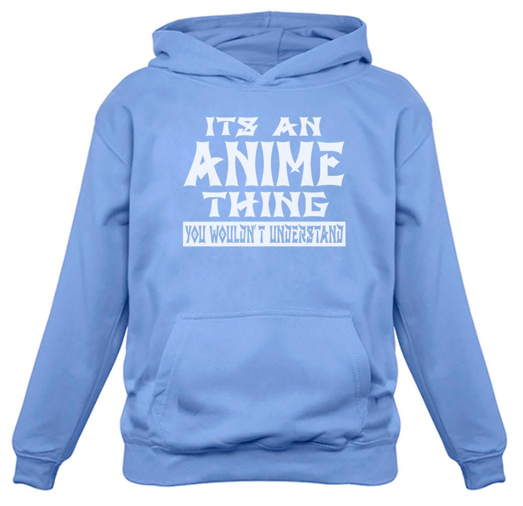 Tstars Mens Anime Lover Japanese Animation Funny Humor Anime Hoodie it's an Anime Thing You Wouldn't Understand Top Apparel Birthday Gift Hooded Sweatshirt Fans Manga Anime Gifts Graphic Hoodie - image 1 of 4