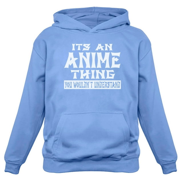 Tstars Mens Anime Lover Japanese Animation Funny Humor Anime Hoodie it's an Anime Thing You Wouldn't Understand Top Apparel Birthday Gift Hooded Sweatshirt Fans Manga Anime Gifts Graphic Hoodie