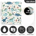 thumbnail image 4 of GZHJMY Cartoon Dinosaur Dishwasher Magnet Cover Dishwasher Front Door Cover Magnet Sticker, Trimmable Refrigerator Dishwasher Magnetic Decals Kitchen Appliance 20 x 26 Inches Home Decor, 4 of 6
