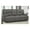 Haze Gray, variant on Bowery Hill Contemporary 88"W Fabric Power Sofa in Black