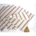 thumbnail image 5 of Fennco Styles Modern Striped Linen Blend Cloth Napkins 20" W x 20" L, Set of 4 - Burgundy Woven Dinner Napkins for Home Décor, Dining Table, Banquets, Family Gathering and Special Events, 5 of 5