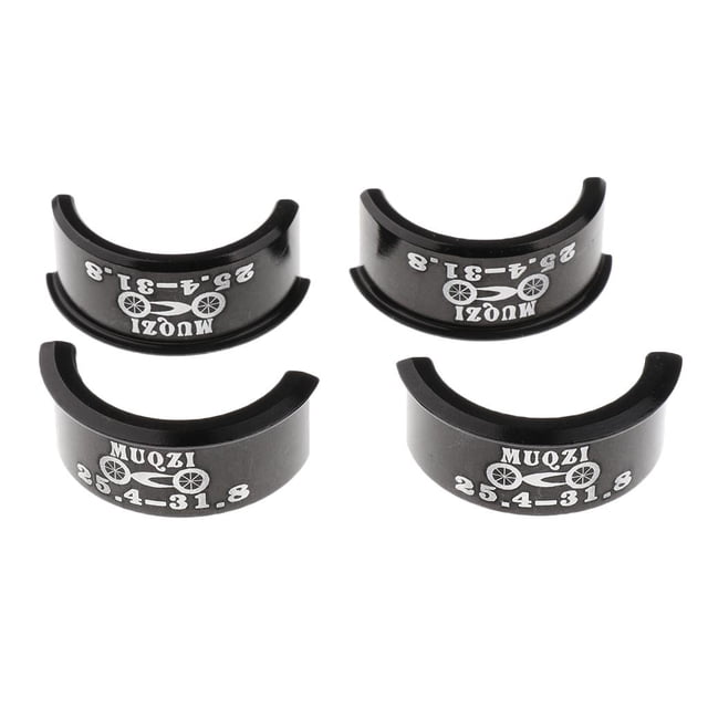 Almencla Bike Handlebar Shim Convert 25 . 4mm to 31 . 8mm Stem Adaptor Components
