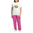 thumbnail image 4 of CafePress - Life, Love, Laughter Women's Light Pajamas - Women's Short Sleeve Print T-Shirt and Pants Light Cotton Pajama Set, 4 of 7