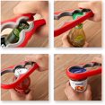 thumbnail image 4 of 5 Pack Jar Opener For Seniors With Arthritis, Easy Twist Lid Opener Jar Opener For Opening Jars With 2 PCS Rubber Jar Gripper, Multi Can Openers Prime For Seniors With Arthritis, 4 of 7