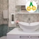 thumbnail image 4 of EeaseMX Dispensador de jabón de plástico para montaje en pared, manual, para gel de manos, champú y loción., 4 of 7