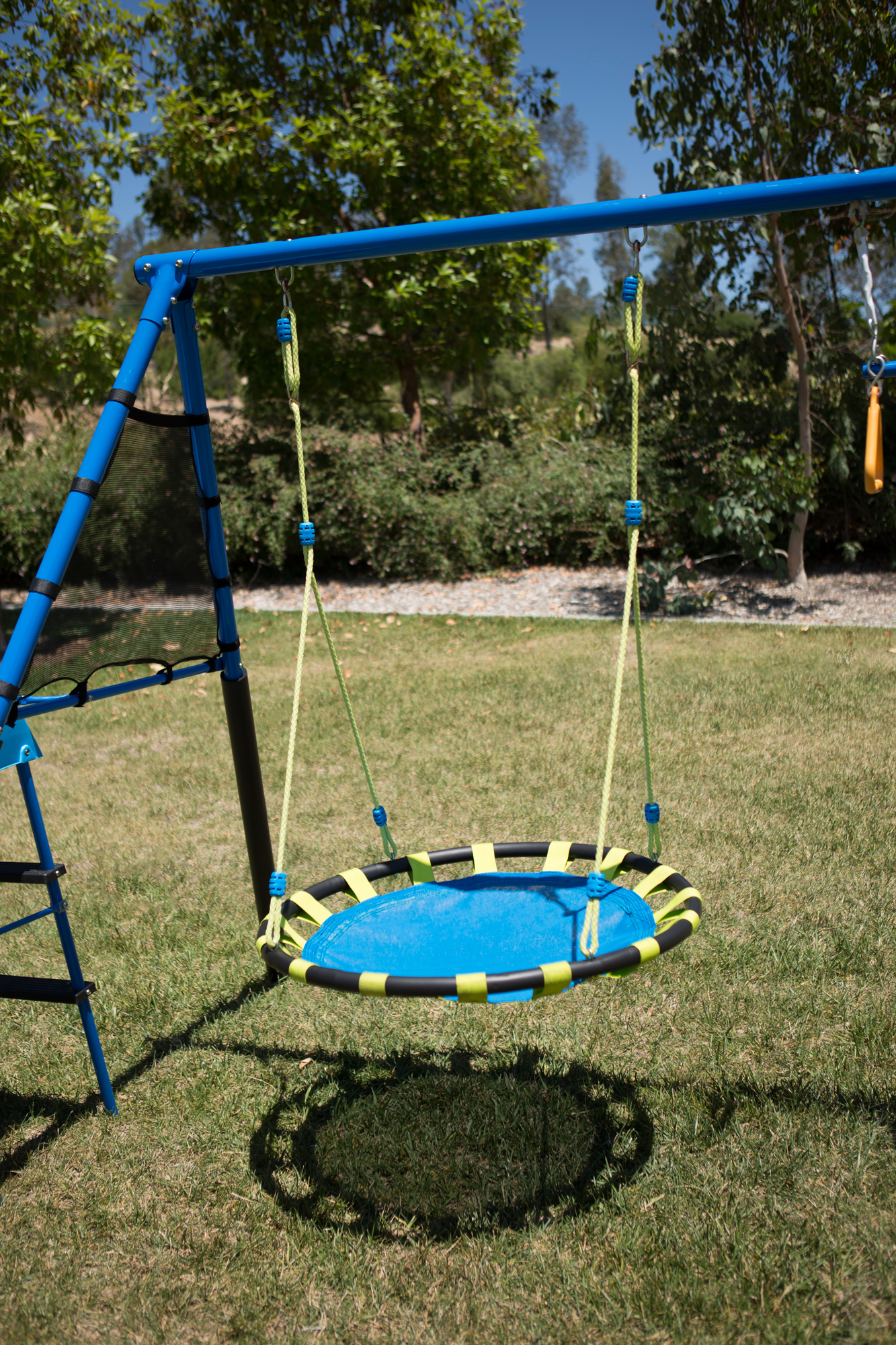 Fitness Reality Kids 'The Ultimate' 8 Station Sports Series Metal Swing Set with Basketball and Soccer - image 7 of 16