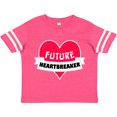 thumbnail image 3 of Inktastic Valentine's Day Future Heartbreaker Boys or Girls Toddler T-Shirt, 3 of 5