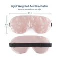 thumbnail image 4 of Aroma Season Sleeping Mask,  Satin Sleep Mask for Sleep,  Silky Eye Mask for Women & Men, Block out Light for travel, 4 of 6