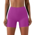 thumbnail image 1 of Gibobby Pantalones De Casuales Para Mujer Pantalones cortos de yoga y fitness para mujer Pantalones cortos de levantamiento de cadera de voleibol de baile para mujer de cintur(Morado, L), 1 of 2