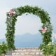 thumbnail image 4 of Guirnalda de flores artificiales de seda para bodas | Rosas, peonías y girasoles multicolores realistas con pinzas | Guirnalda floral decorativa para bodas, fiestas y graduaciones, 4 of 6