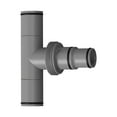 thumbnail image 1 of Conector para manguera de piscina 1,5 a 1,5 T Adaptador para manguera de piscina doble a prueba de fugas Piezas y accesorios de repuesto para piscinas elevadas y filtros de piscina, 1 of 4