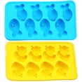 thumbnail image 1 of Caja de hielo con forma de animal de 2 piezas - pez azul + pato amarillo Adepaton CPB-US-CJZ161-6, 1 of 4