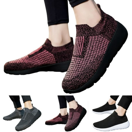 

PEASKJP Black Flats Shoes Men Men Summer Breathable Wide Width Non Slip Soft Sole Sneaker Men Fashion Sneakers White 9.5