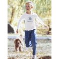 thumbnail image 2 of Jkids Hippopotamus Drawing Long Sleeve Toddler -Image by Shutterstock,  3 Toddler, 2 of 4