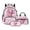 Pink and Purple - Axolotl Music Note, variant on DISNIMO 3PCS Backpack Set with Lunch Box and Pencil Case, Jumping Spider Printed Girls Schoolbag for Preschool Primary Junior High, Large Lightweight Student Backpack Travel Daypack