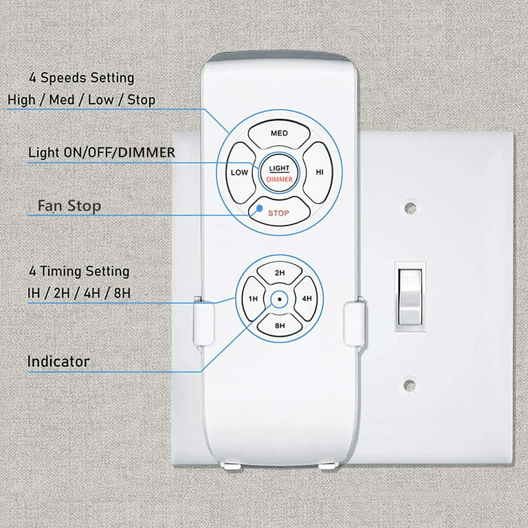 Universal Ceiling Fan Dimmer Remote