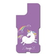 thumbnail image 3 of DistinctInk Custom SKIN / DECAL compatible with OtterBox Commuter for iPhone 11 Pro (5.8" Screen) - Unicorn - Rainbown - Magic - Purple, 3 of 5