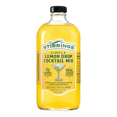 Stirrings Lemon Drop Cocktail Mixer, 750ml