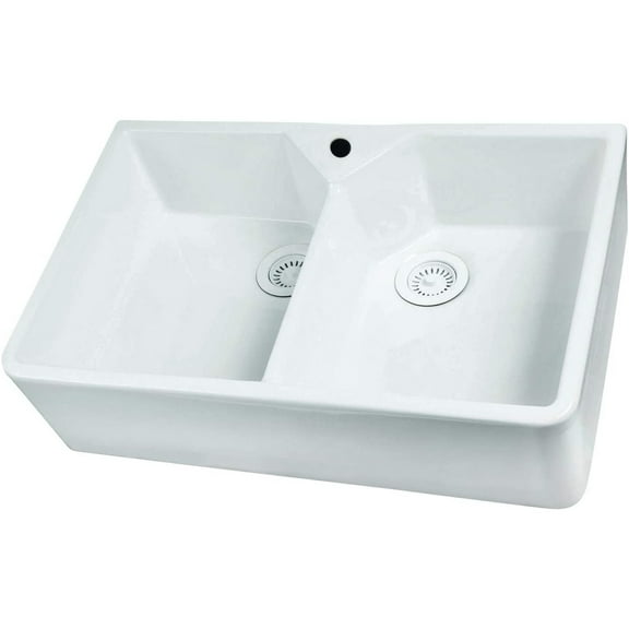 BarclayJolie 31.5" Double Bowl Farmer