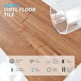 thumbnail image 3 of Self-adhesive 6" x 36" x 0.05" Luxury Vinyl Plank(36 pack), 3 of 5
