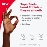 Humann SuperBeets Heart Tablets Smooth Coat 500mg, 60 Count