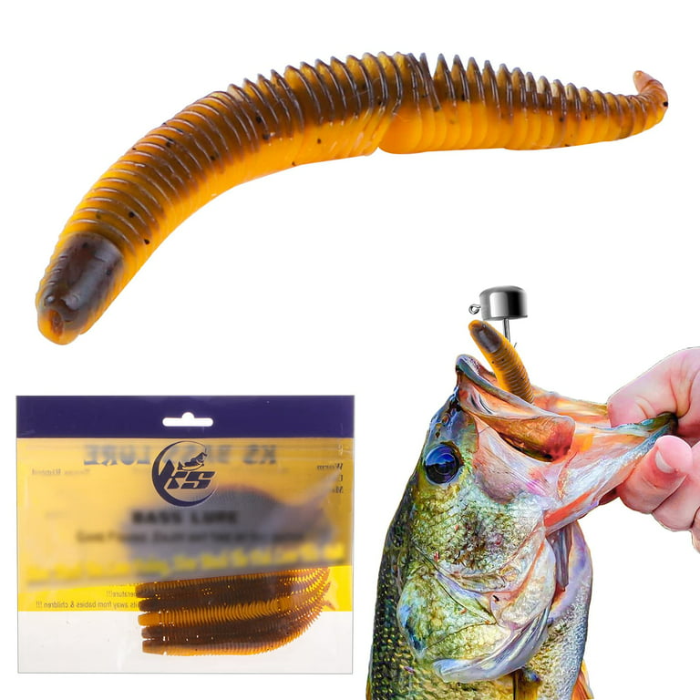 8/10Pcs Funny and Special Fishing Lure, Best Lifelike Soft Lure, Bass Lure,  Free Land Rig.Freshwater and Saltwater Fishing Stuff Trout Bait,1:1 Paste