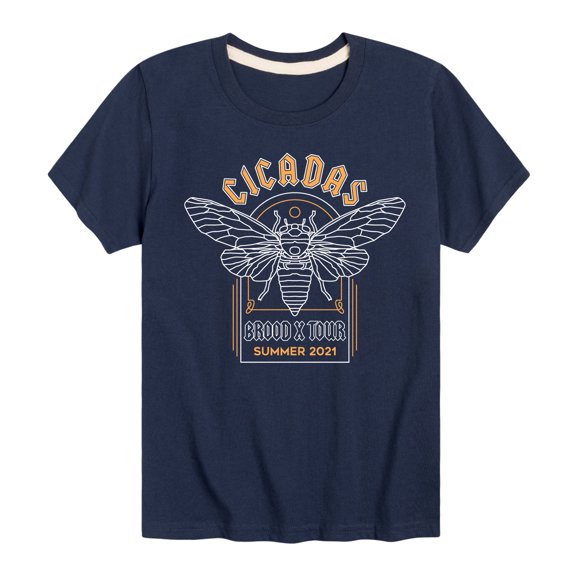 Instant Message - Cicadas Brood X Tour Short Sleeve Graphic T-Shirt