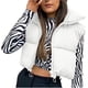 thumbnail image 1 of Chaleco de algodón para mujer, chaleco de invierno con cuello alto, chaleco de algodón grueso, chaleco de pan sin mangas para mujer, 1 of 5