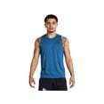 thumbnail image 1 of Camiseta sin mangas Under Armour Tech para hombre 406 Photon Azul/Negra, 1 of 2
