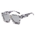 thumbnail image 1 of Gafas de sol personalizadas con montura cuadrada para uñas de arroz, gafas de sol de moda con montura grande, hechas de PC, 1 of 5
