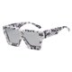thumbnail image 1 of Gafas de sol personalizadas con montura cuadrada para uñas de arroz, gafas de sol de moda con montura grande, hechas de PC, 1 of 5