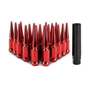 Wheel Mate Spiked Lug Nuts Set of 20 - Chrome 12x1.50 main image 1