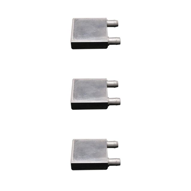 Sidaley CPU de aluminio, bloque de refrigeración por agua líquida, accesorios, modificación, bloques de disipador de calor universales, piezas de Type1 NO1