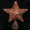 thumbnail image 2 of 1 UNID Decoración de árbol de Navidad Decoración de árbol con forma de estrella Decoración para el hogar de la luz de Navidad, 2 of 5