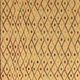 thumbnail image 1 of Ahgly Company Indoor Square Abstract Brown Modern Area Rugs, 7' Square, 1 of 4