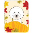 thumbnail image 1 of Bichon Frise Thanksgiving Mouse Pad, Hot Pad or Trivet, 1 of 1