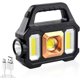 thumbnail image 1 of Camping Light, 2500mAh Solar Powered Rechargeable Waterproof Lantern, 2400 Lumen Solar Light with 6 LED Light Modes, Portable LED Light for Camping, O, 1 of 4