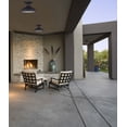 thumbnail image 2 of IOL360BK Canarm Inc Marcella - 1 Light Outdoor Semi-Flush Mount-7.6 Inches Tall and 4.38 Inches Wide, 2 of 2