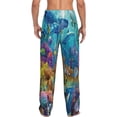 thumbnail image 3 of Disketp Sea World Men'S Pajama Pants - Ultra Soft Fleece Sleep And Lounge Pants (Size: S-Xxl), 3 of 9