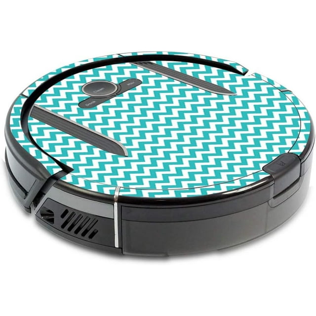 MightySkins Skin Compatible avec Shark Ion Robot R85 Aspirateur Couverture Minimale - Chevron Turquoise / Autocollant Vinyle Protecteur, Durable et Unique / Facile à Appliquer, Enlever / Fabriqué aux États-Unis